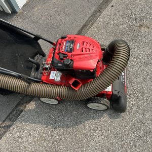 Walk Behind Yard Vacuum Chipper-Shredder Combo